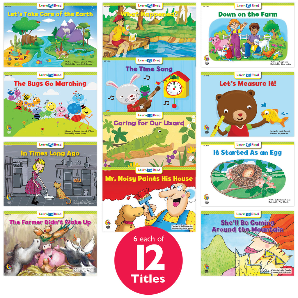 Learn to Read Classroom Pack 12, Level F