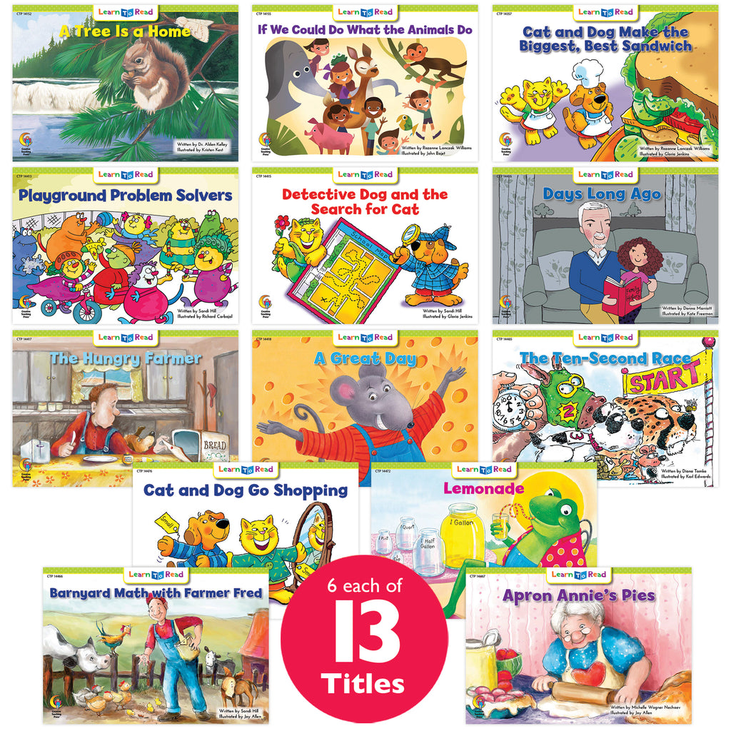 Learn to Read Classroom Pack 15, Level G-H