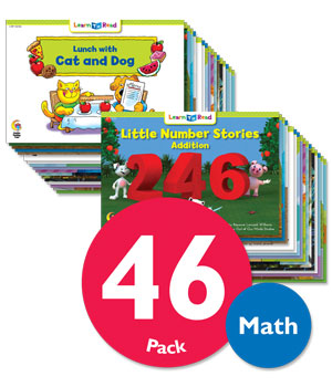 Learn to Read Math Content Pack, Levels B-H