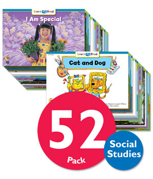 Learn to Read Social Studies Content Pack, Levels A-H