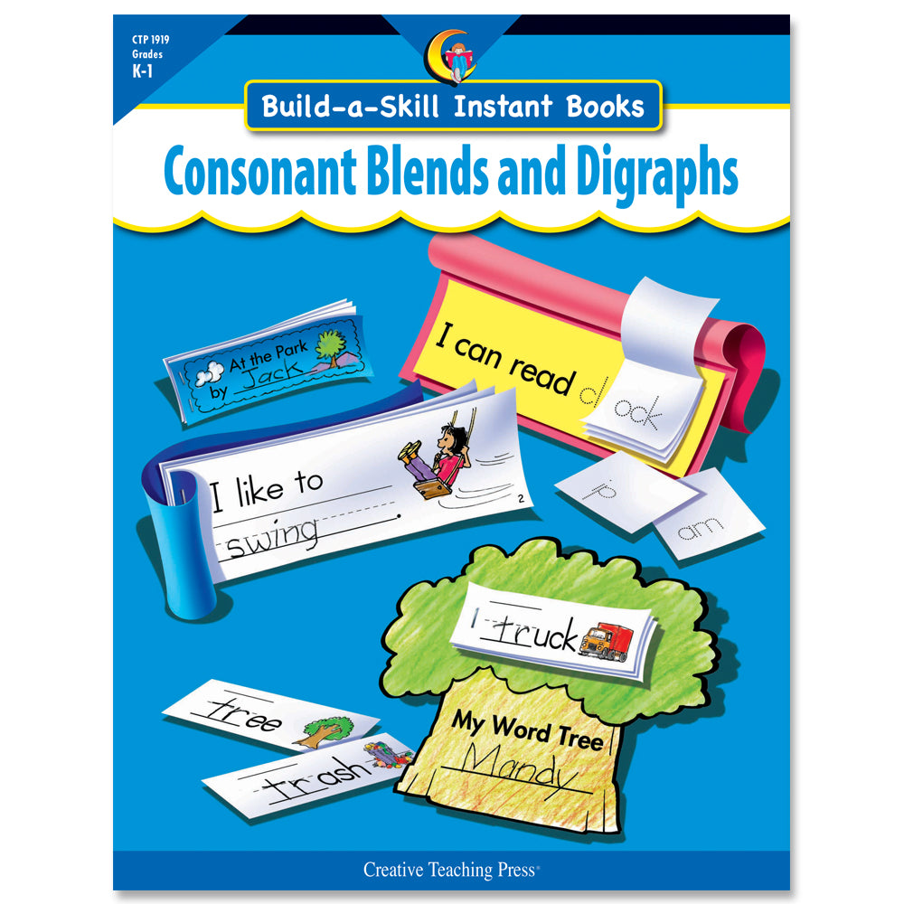 Build-a-Skill Instant Books: Consonant Blends and Digraphs, Open eBook