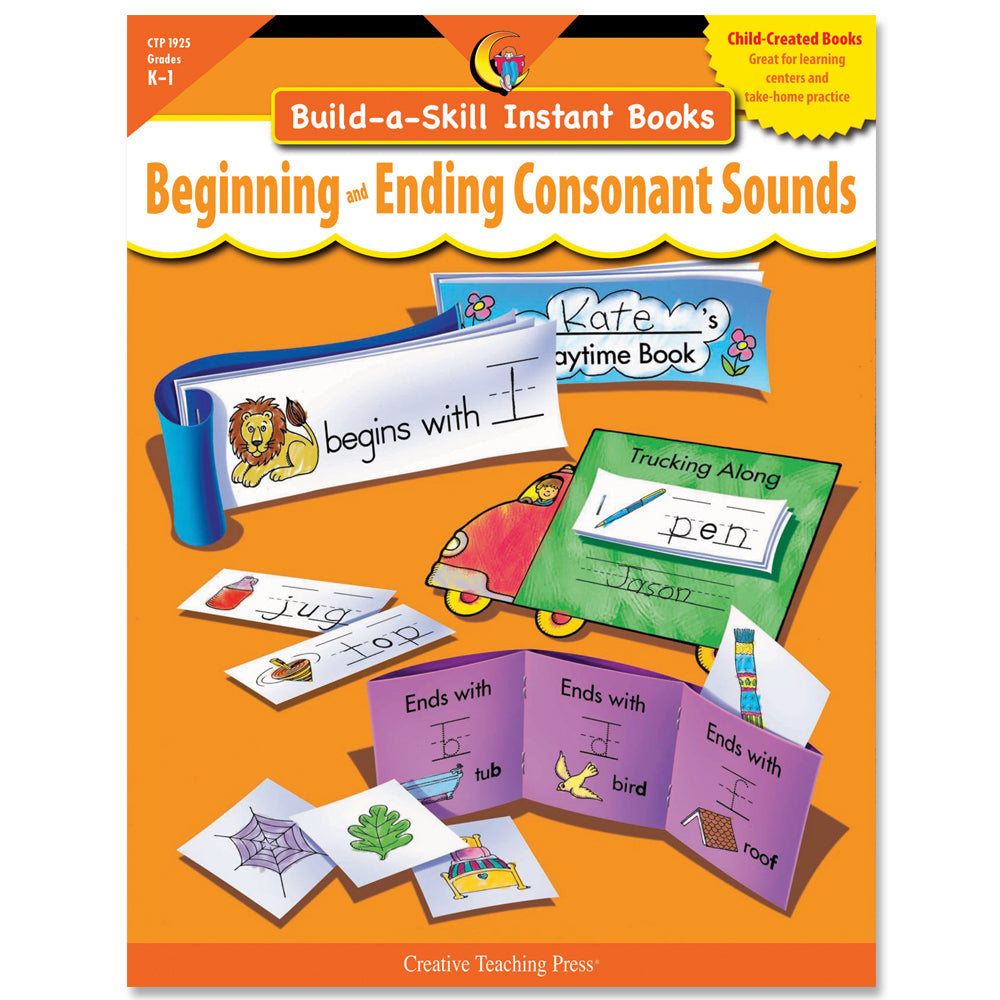 Build a Skill Instant Books Beginning And Ending Consonant Sounds EB Build a Skill Instant Books Beginning And Ending Consonant Sounds EB