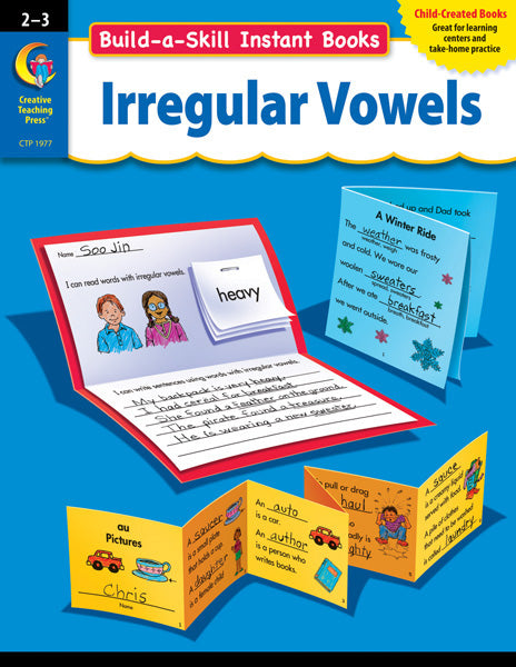Build-a-Skill Instant Books: Irregular Vowels, Gr. 2–3, Open eBook