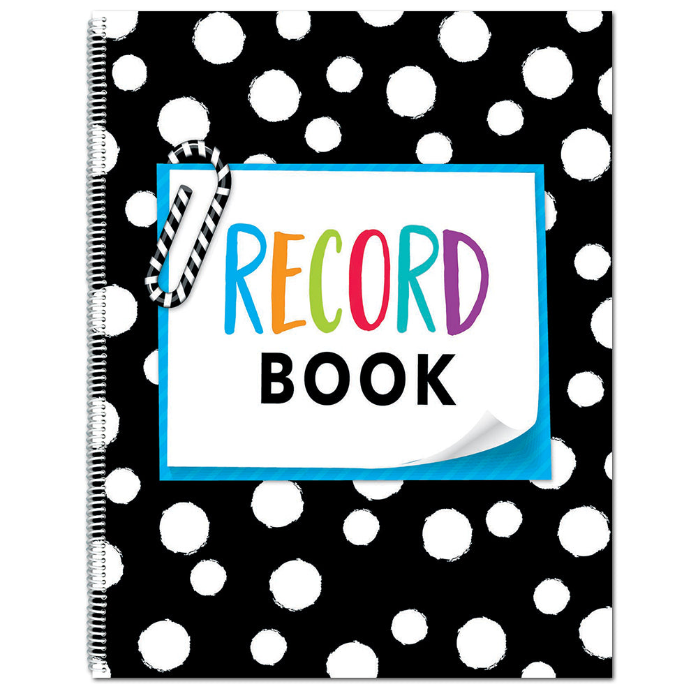Bold & Bright Record Book Open eBook