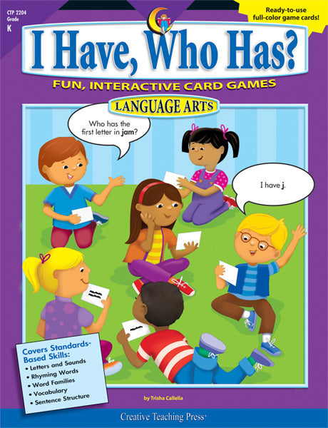 I Have, Who Has? Language Arts, Gr. K, eBook