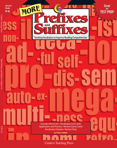 More Prefixes and Suffixes, eBook