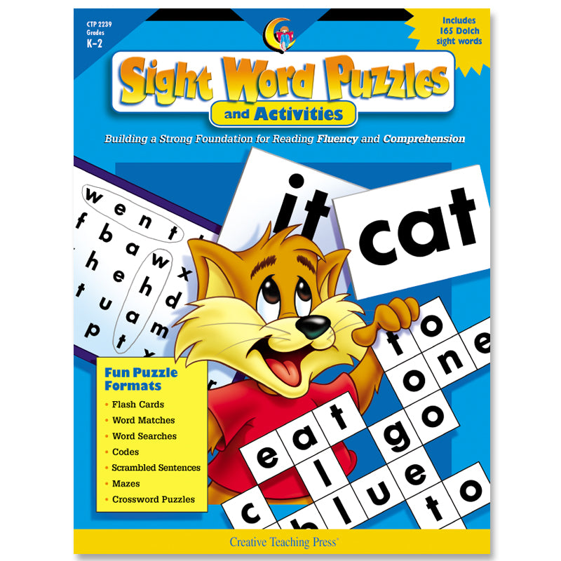 Sight Word Puzzles and Activities, eBook
