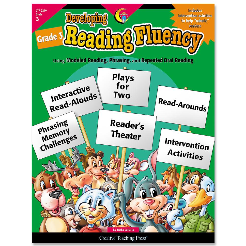 Developing Reading Fluency, Gr. 3, eBook
