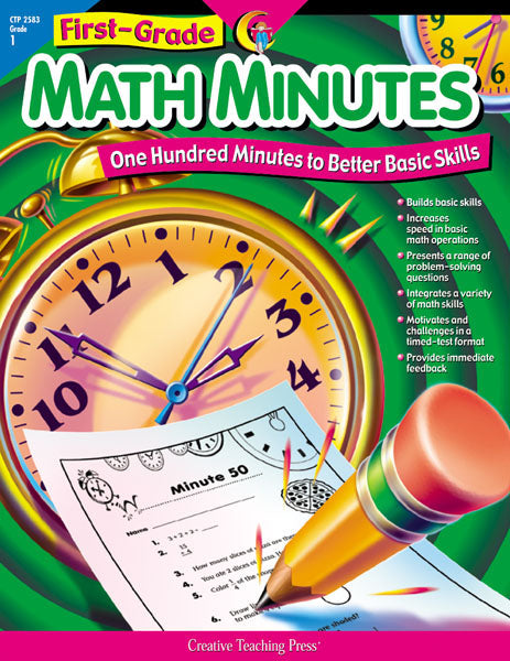 Math Minutes, 1st Grade, Open eBook