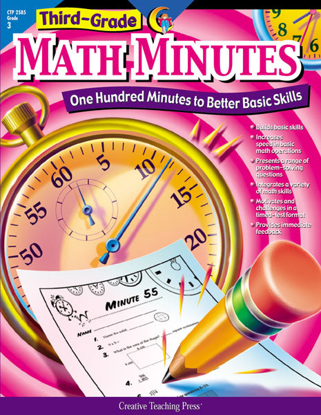 Math Minutes, 3rd Grade, eBook