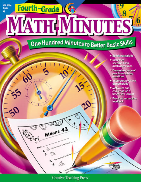 Math Minutes, 4th Grade, Open eBook