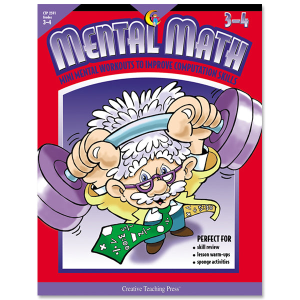 Mental Math, Gr. 3-4, eBook