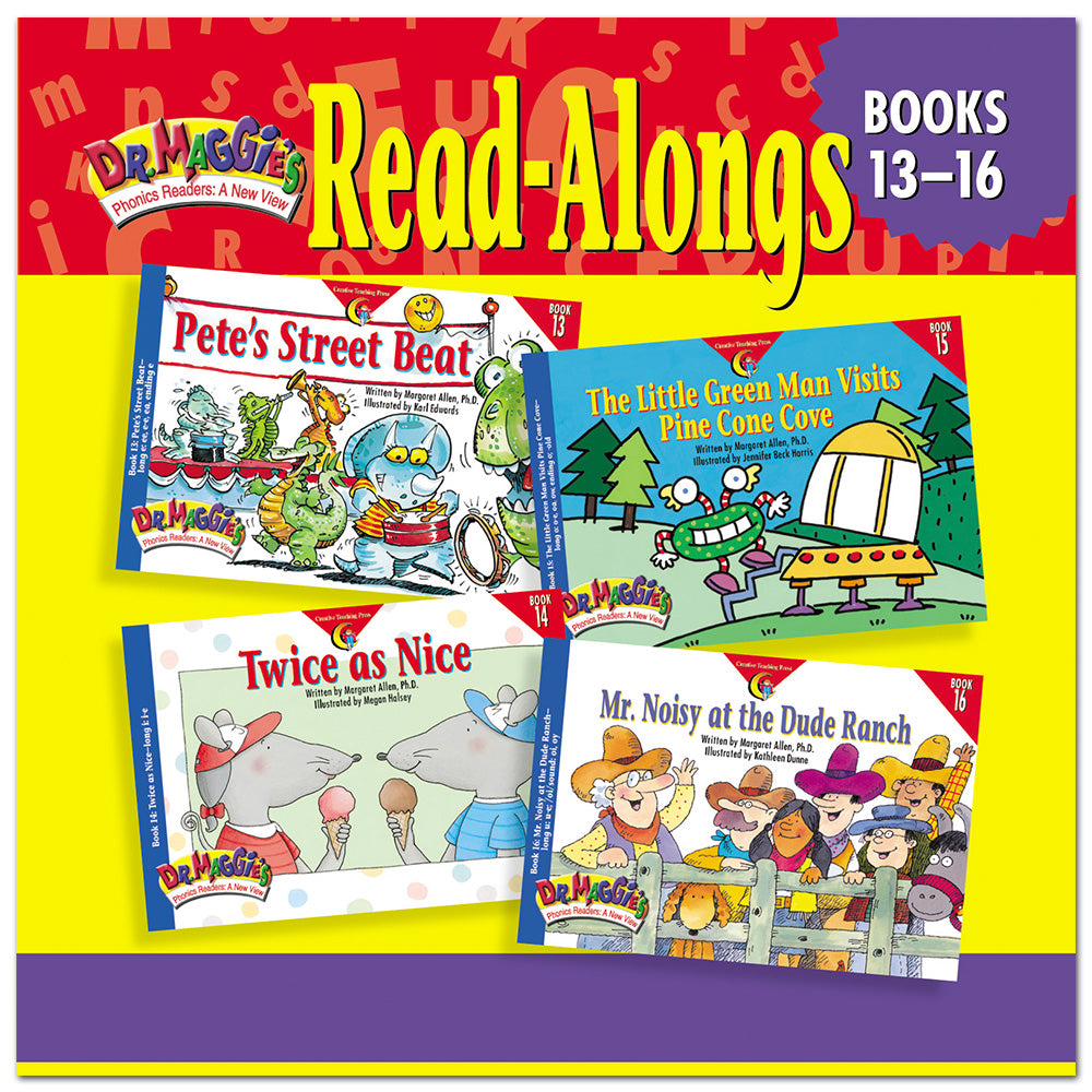 Dr. Maggie's Phonics Readers Read-Along CD: Books 13-16