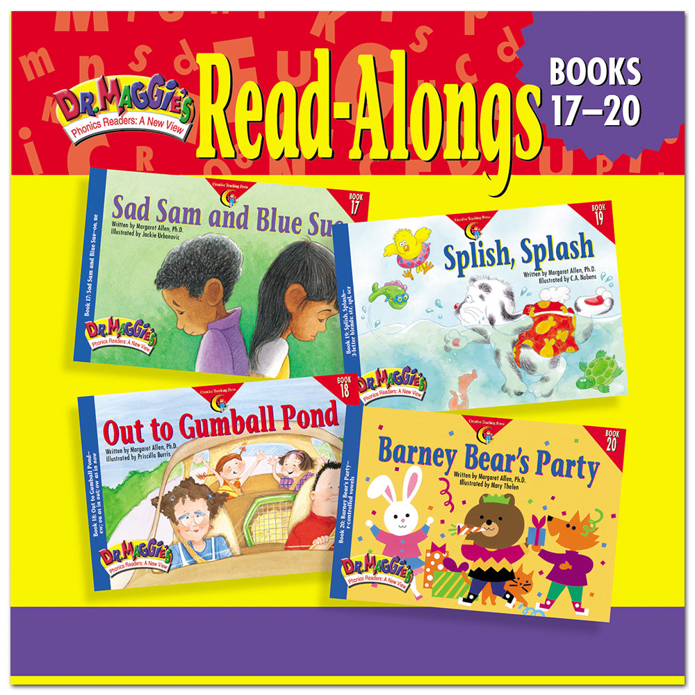 Dr. Maggie's Phonics Readers Read-Along CD: Books 17-20