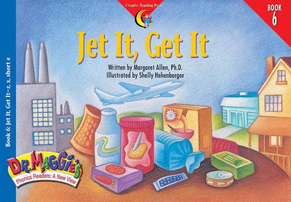 Jet It, Get It, Dr. Maggie's Phonics Reader