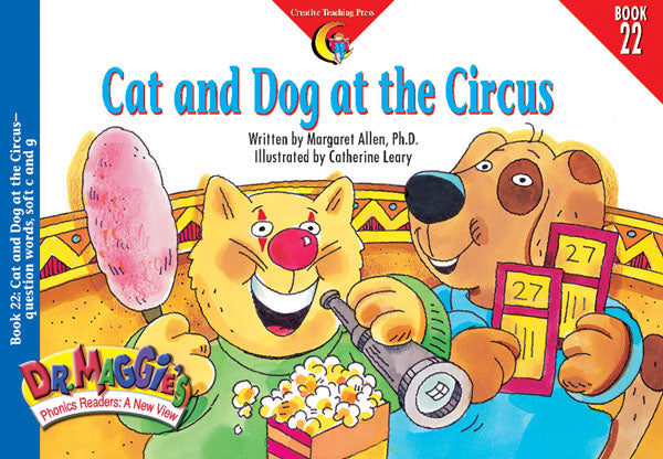 Cat and Dog at the Circus, Dr. Maggie's Phonics Reader