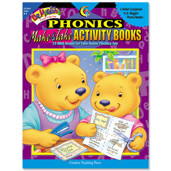 Dr. Maggie's Phonics Make & Take Activity Books, eBook