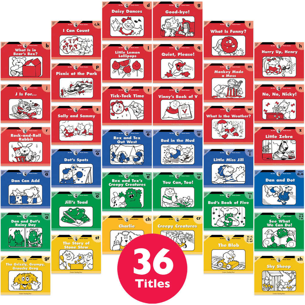 Itty Bitty Phonics Readers Variety Pack