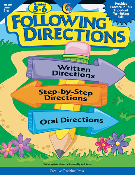 Following Directions, Gr. 5-6, eBook