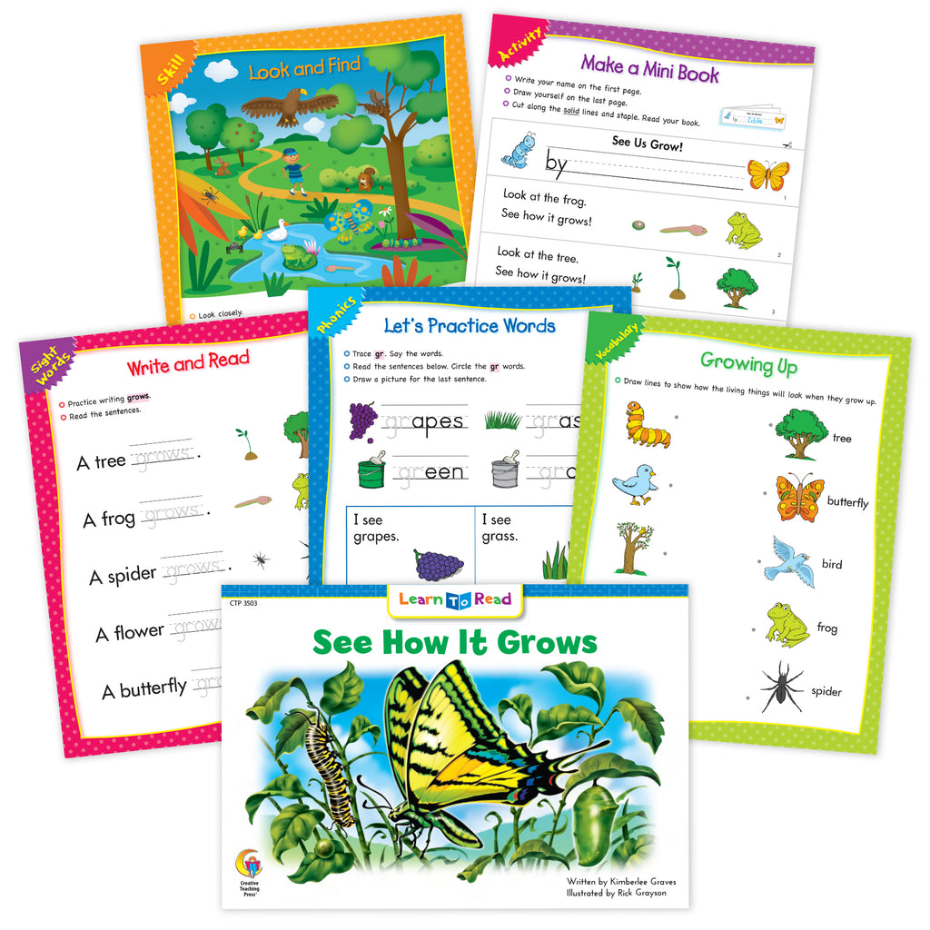 See How It Grows Ebook & Worksheets