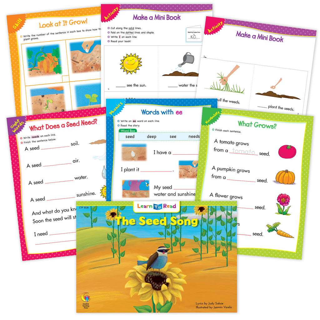 The Seed Song Worksheets