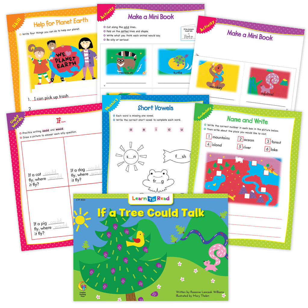 If A Tree Could Talk Ebook & Worksheets