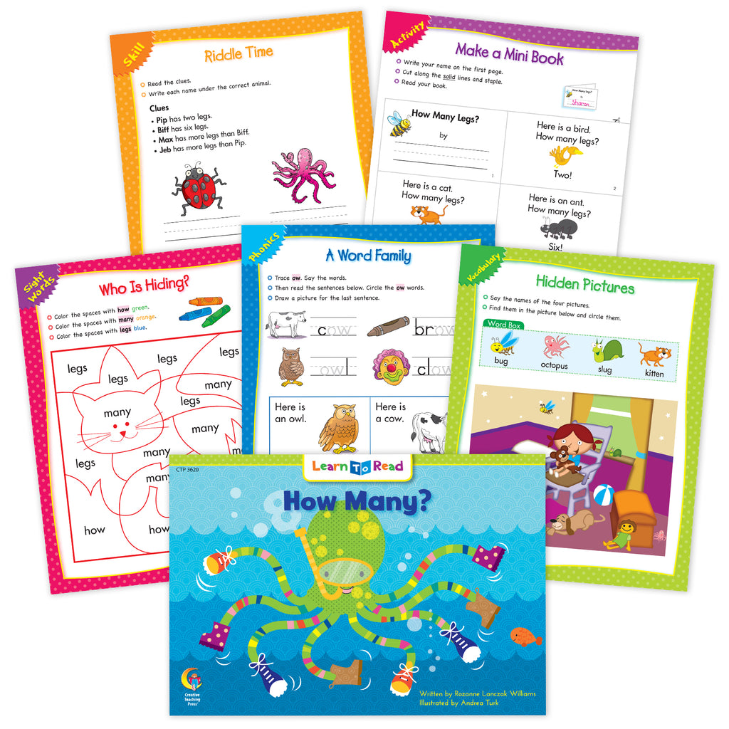 How Many? Ebook & Worksheets