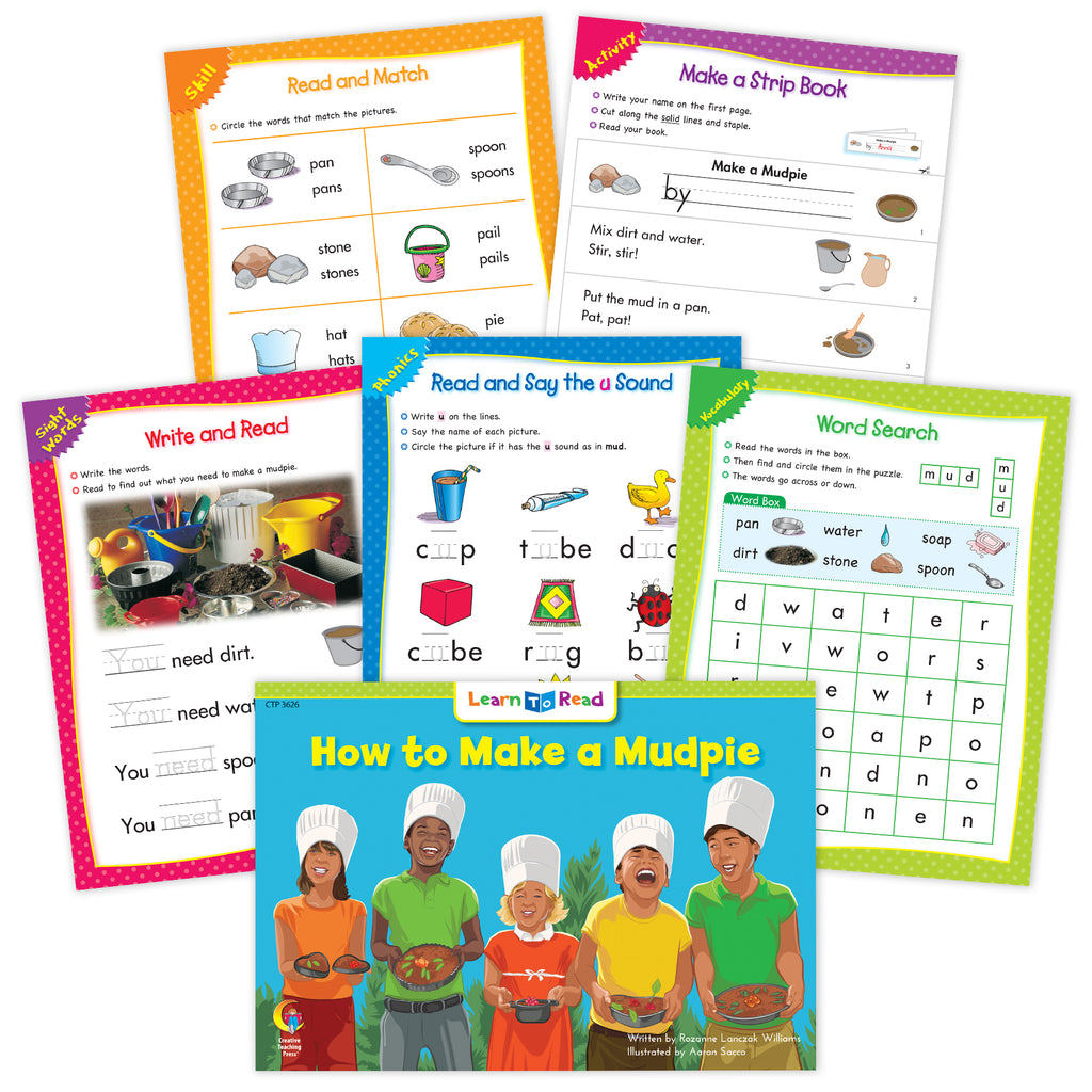 How to Make a Mudpie Worksheets