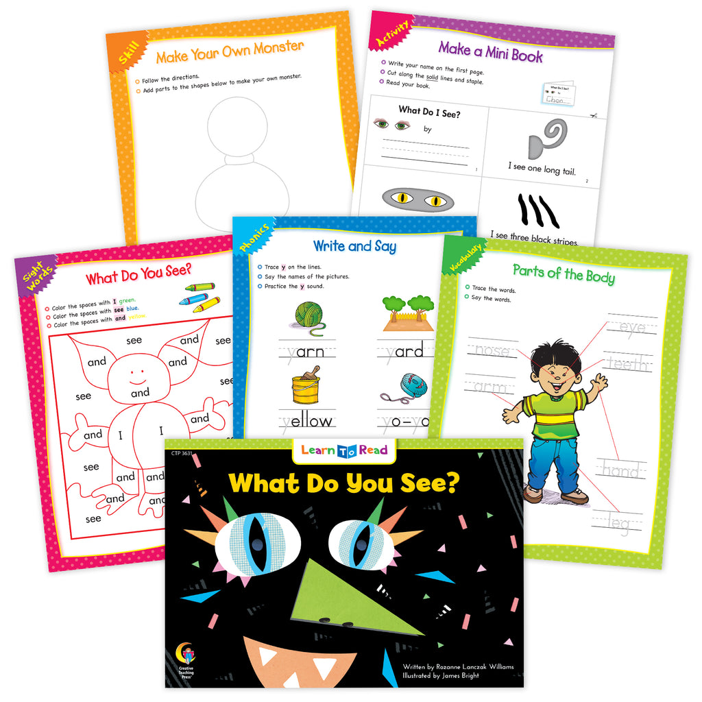 What Do You See? Worksheets