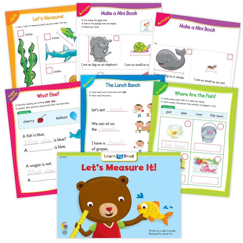 Let's Measure It Ebook & Worksheets