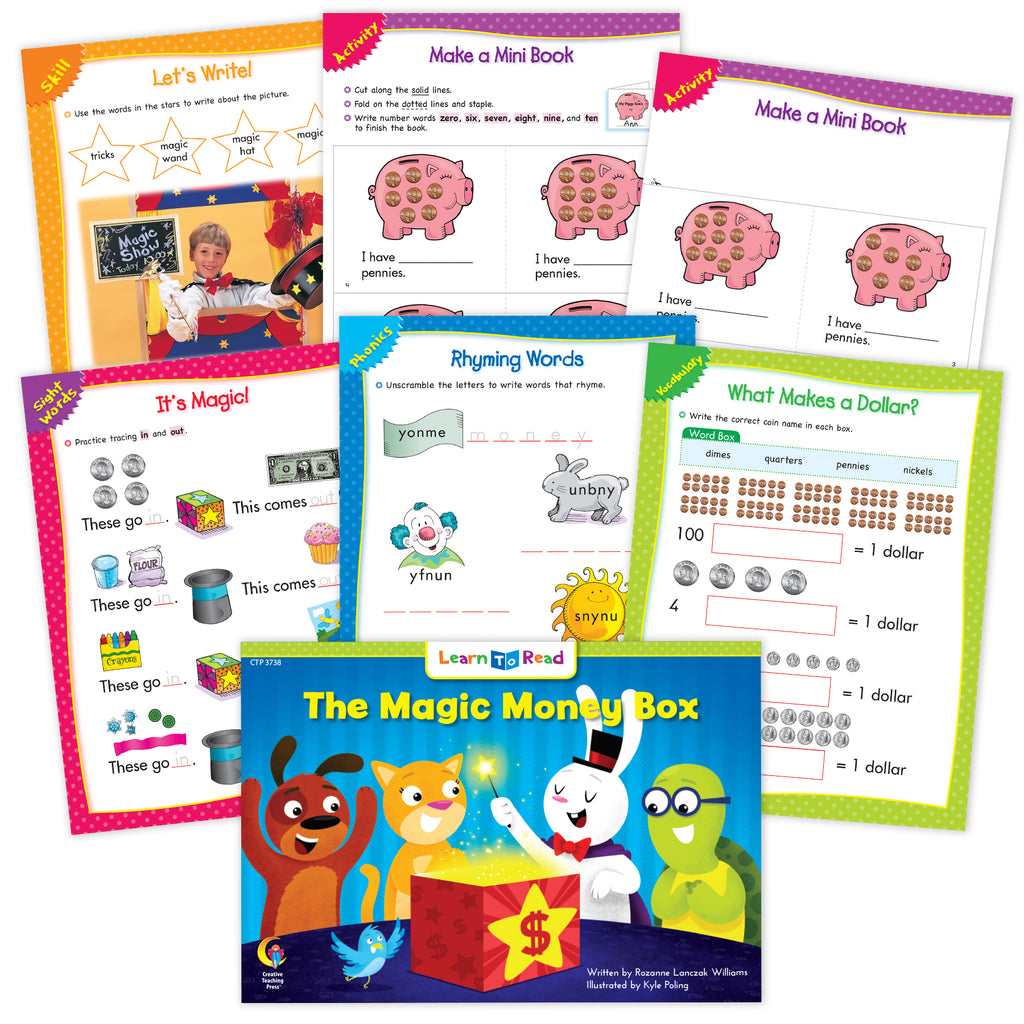 The Magic Money Box Worksheets