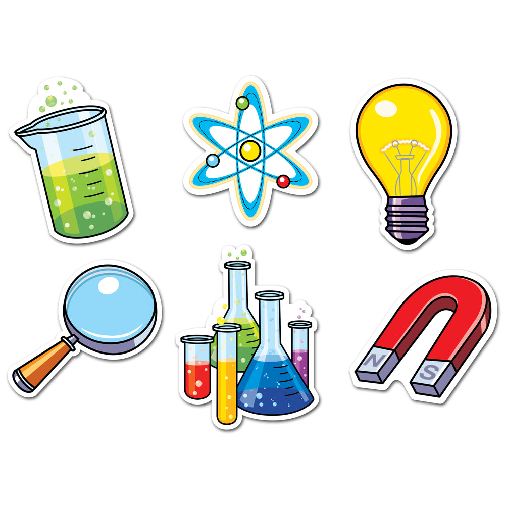 Science Lab 6" Designer Cut-Outs