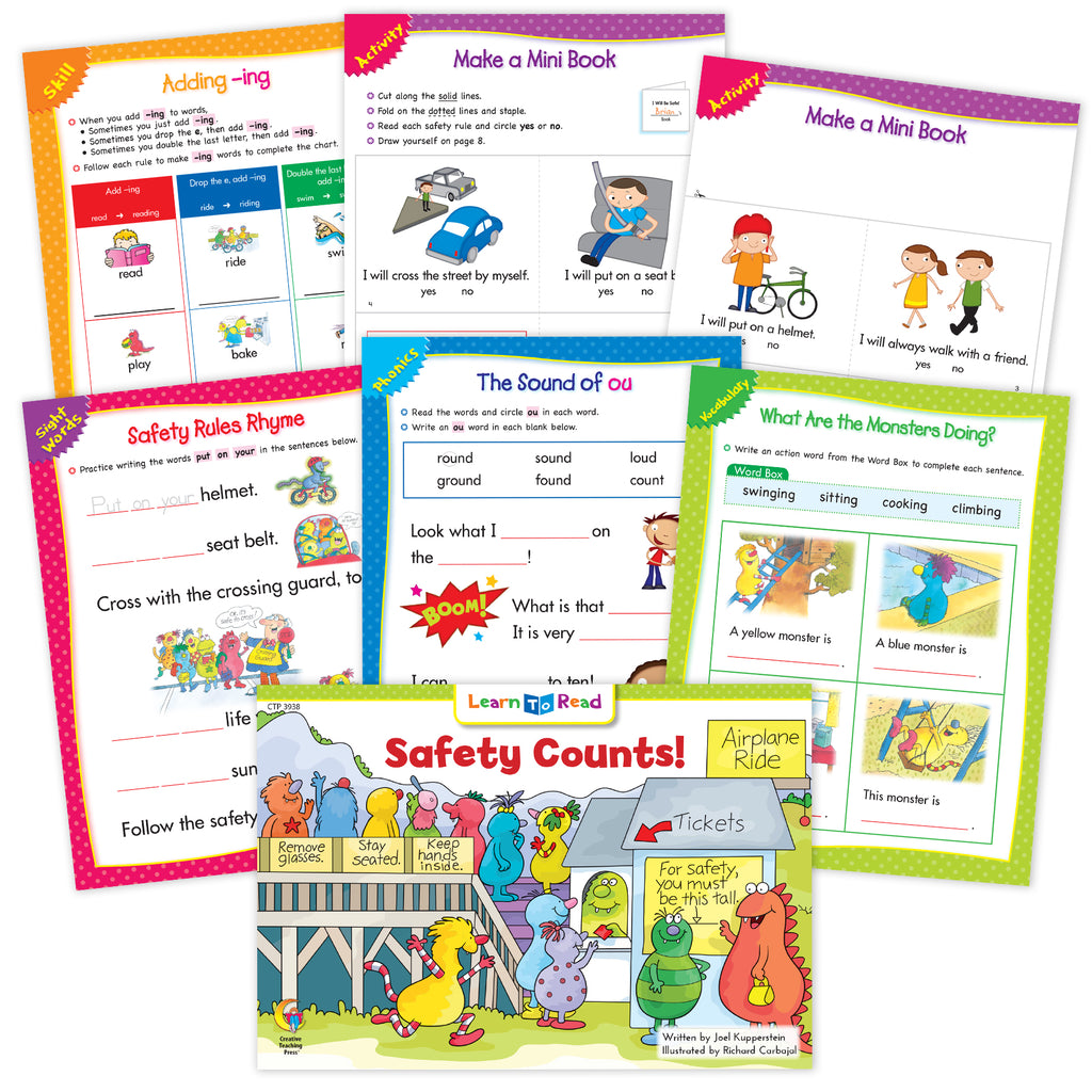 Safety Counts Worksheets