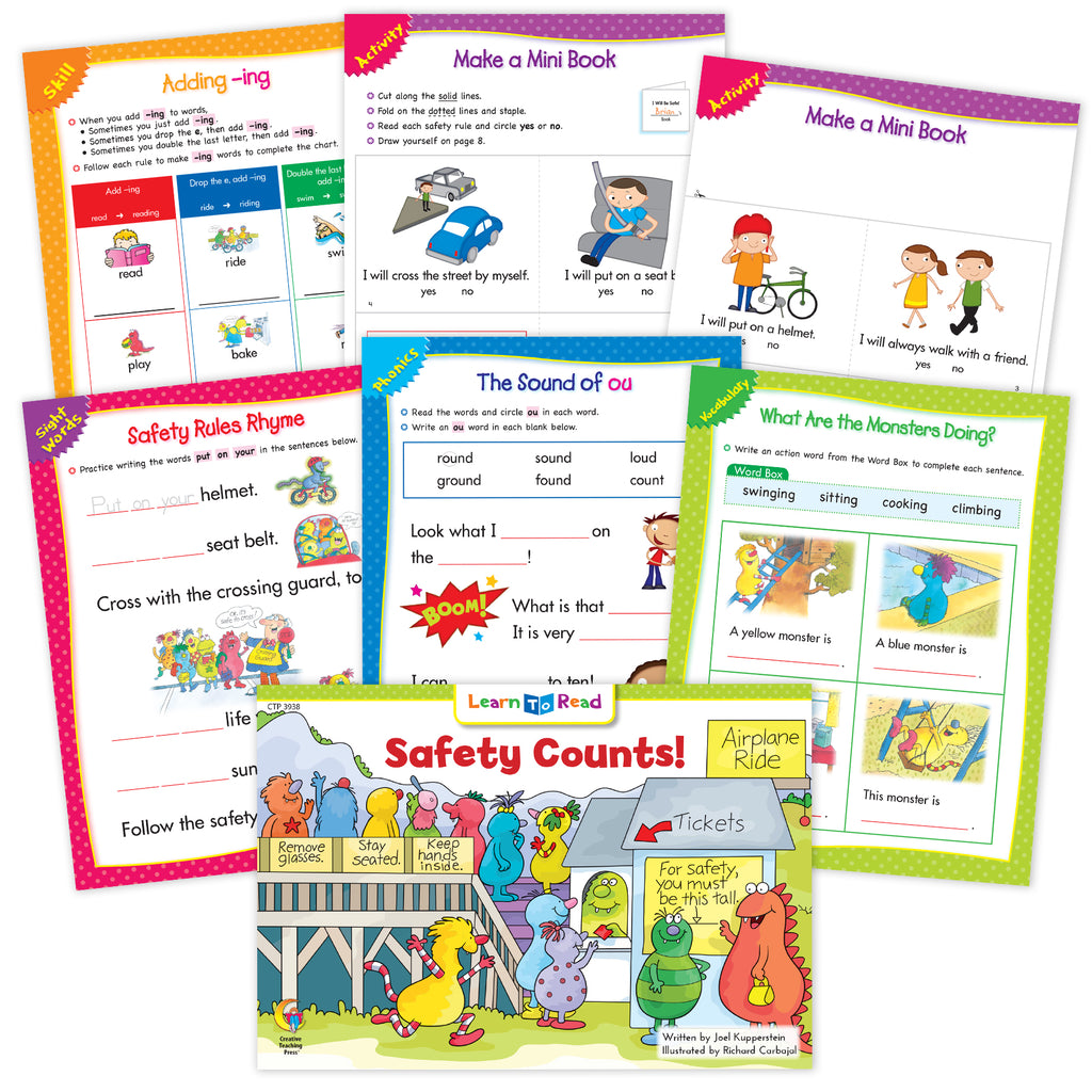 Safety Counts! Ebook & Worksheets
