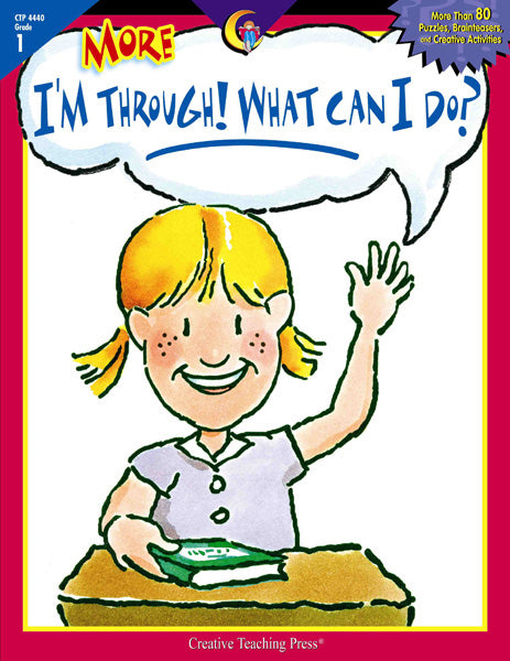 More I'm Through! What Can I Do?, Gr. 1, Open eBook