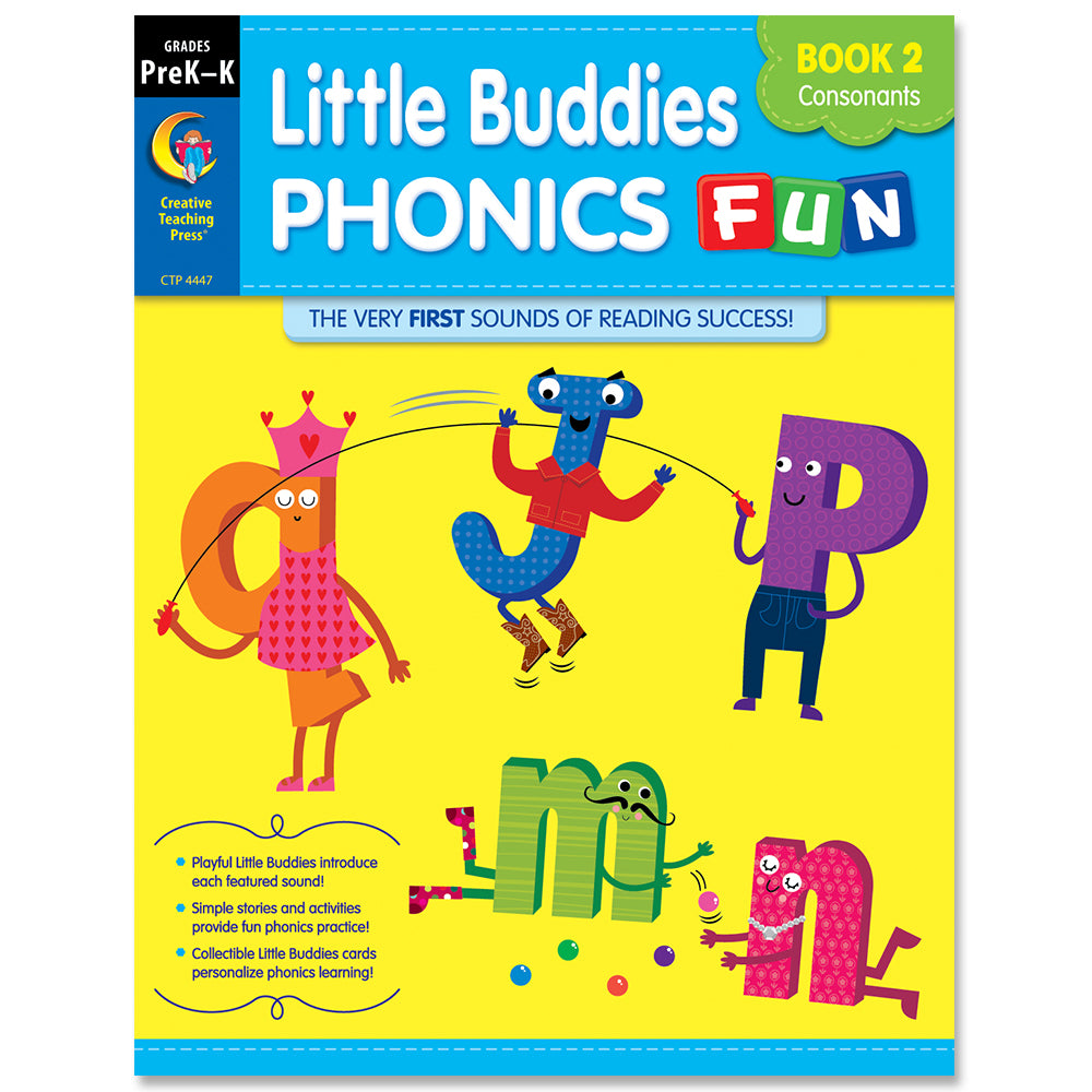 Little Buddies Phonics Fun, Book 2: Consonants, eBook