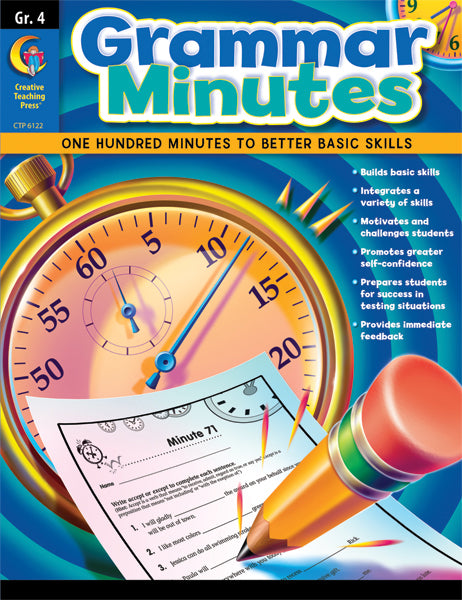 Grammar Minutes, Gr. 4, Open eBook