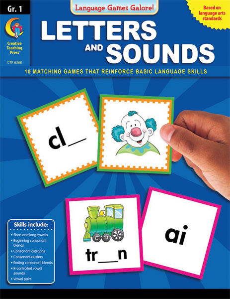 Letters and Sounds Interactive Learning Games, Gr. 1