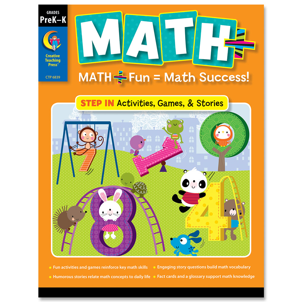 MATH PLUS: Step In, Grade PreK–K, eBook