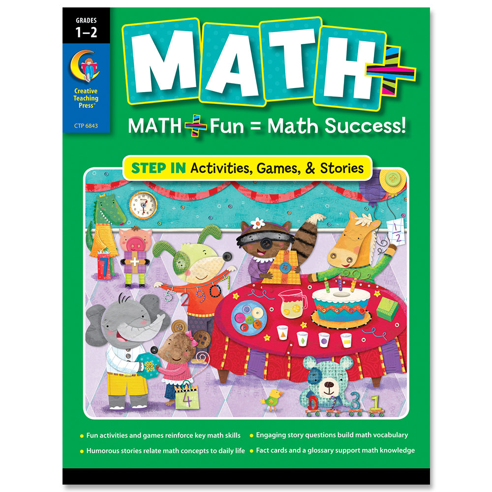 MATH PLUS: Step In, Grade 1–2, eBook – Creative Teaching Press