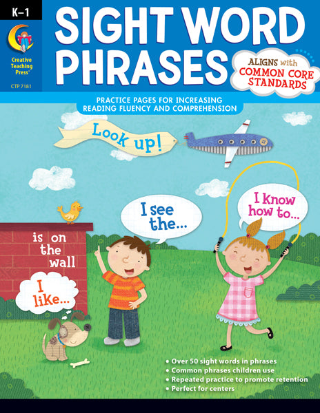 Sight Word Phrases Open eBook