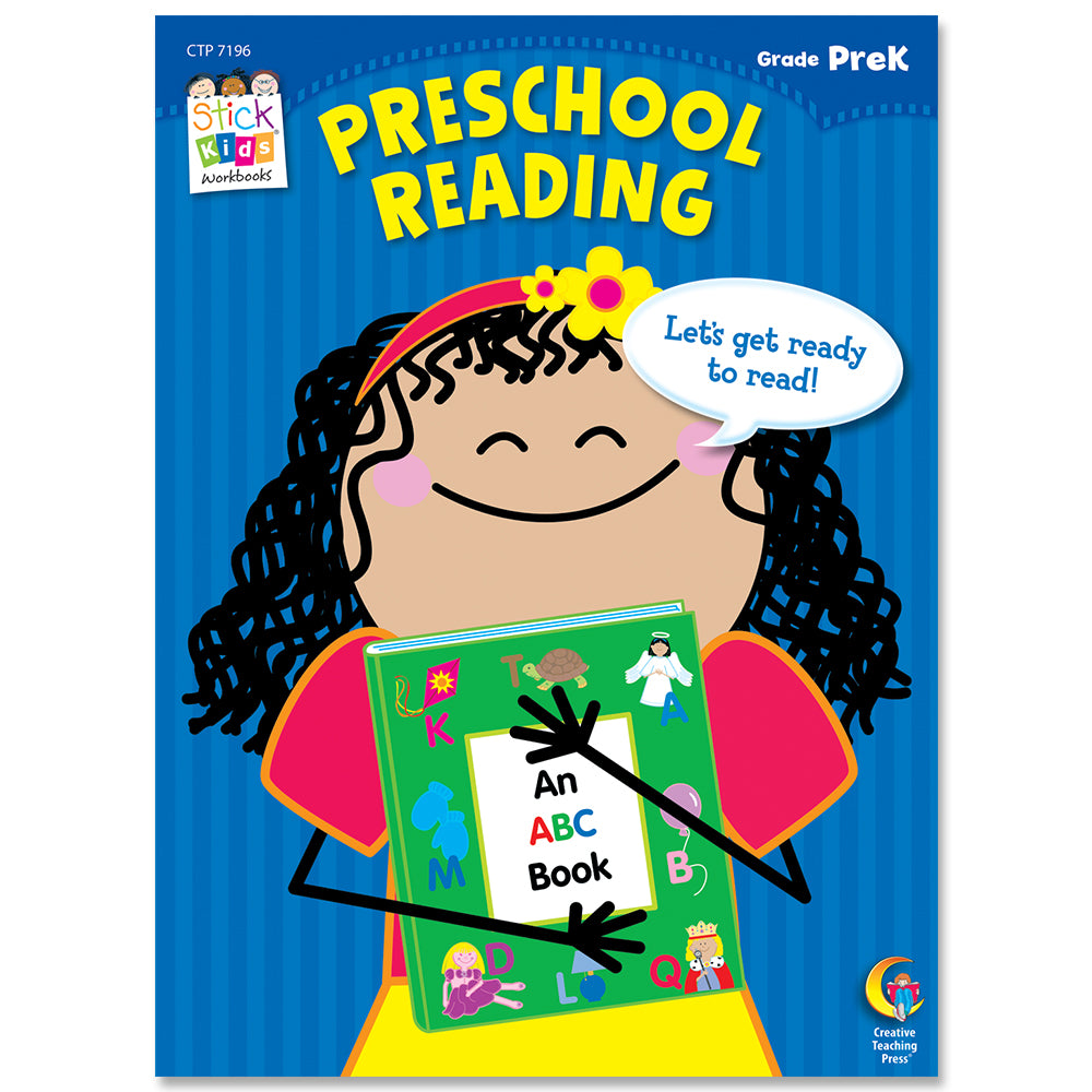 Preschool Reading Stick Kids Workbook eBook