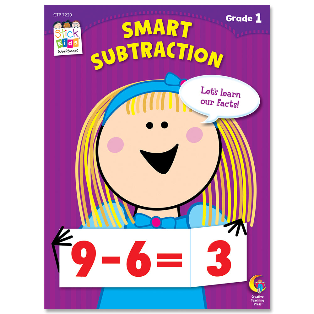 Smart Subtractions Stick Kids Workbook, Grade 1 eBook