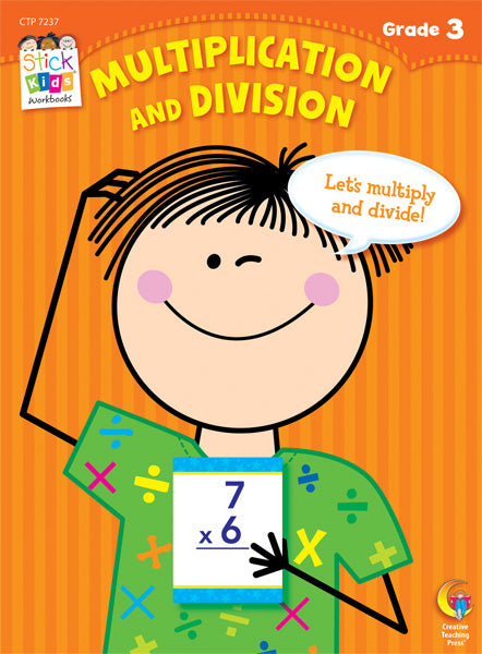 Multiplication and Division Stick Kids Workbook, Grade 3 eBook