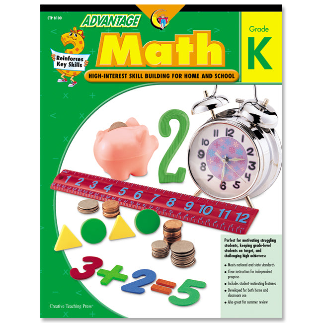 Advantage Math, Gr. K, eBook