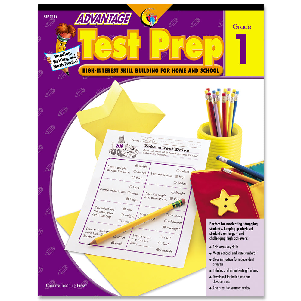 Advantage Test Prep, Gr. 1, eBook