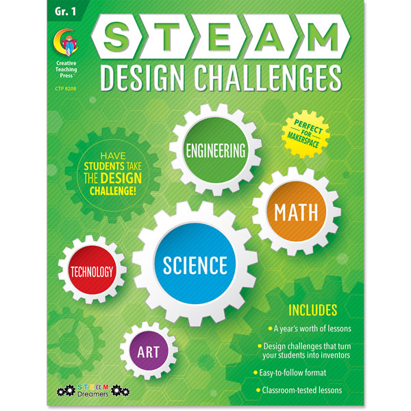 STEAM Design Challenges Resource eBook, Gr. 1