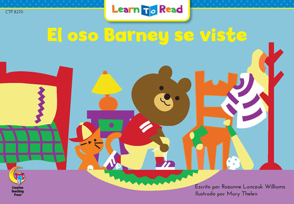 Spanish Reader: El oso Barney se viste