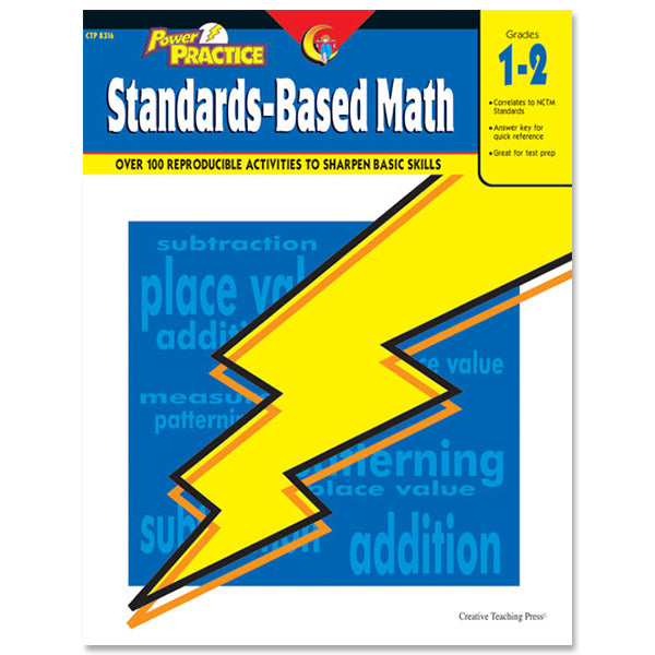 Power Practice: Standards-Based Math, Gr. 1-2, eBook
