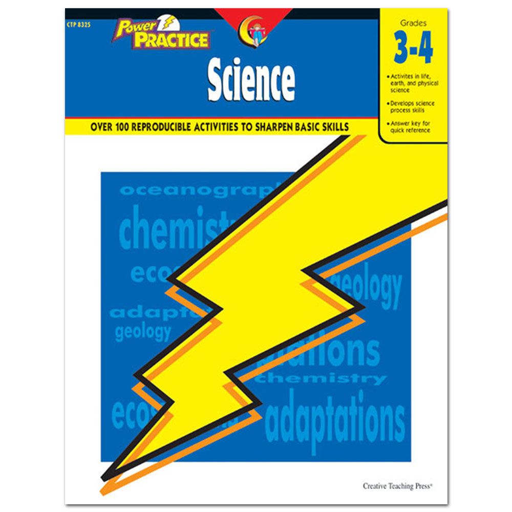 Power Practice: Science, Gr. 3-4